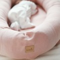 pink baby nest  linen