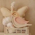 night lamp for girls room bird strawberry cream