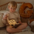wooden night lamp for kids diplodok