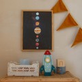 little lights lamp mini rocket teal