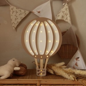 LITTLE LIGHTS - FLYING BALLOON LAMP LIGHT BROWN
