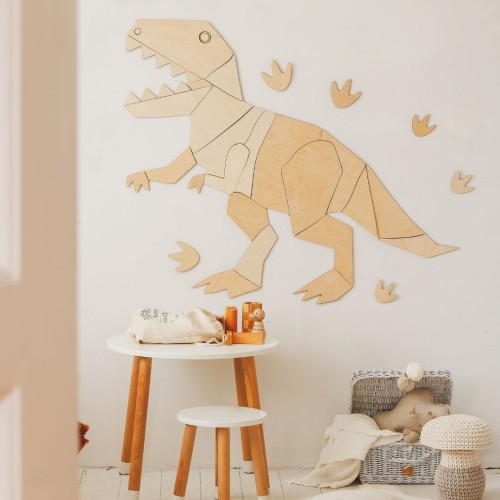 wall decoration t rex