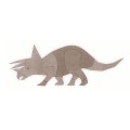 triceratops wooden wall decoration for kids