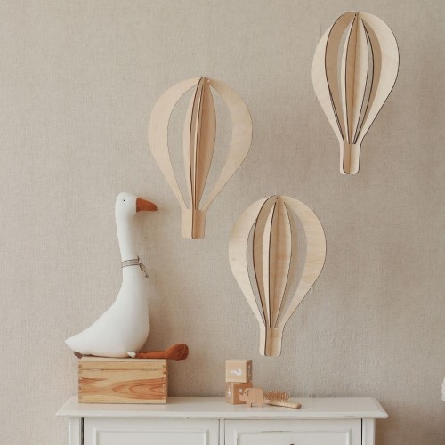 wooden decorations for kids room balloon set