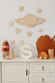 saturn wall decoration for boys room