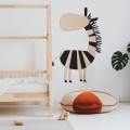 safari collection zebra wall decoration for kids room