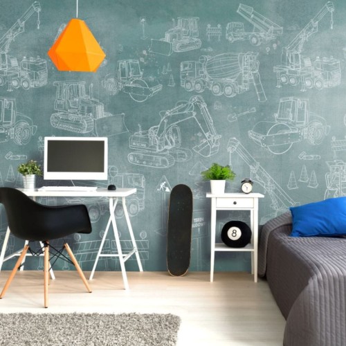 construction site wallpaper