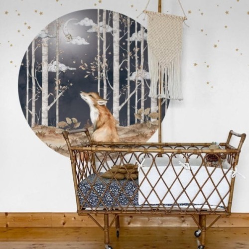 wall sticker fox