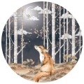 wall sticker fox