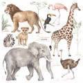 wall sticker set savanna
