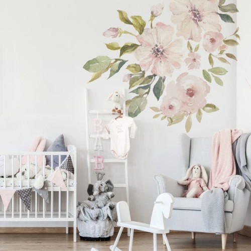 wall sticker magnolies