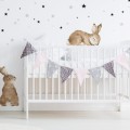 happy rabbits wonderland wallstickers