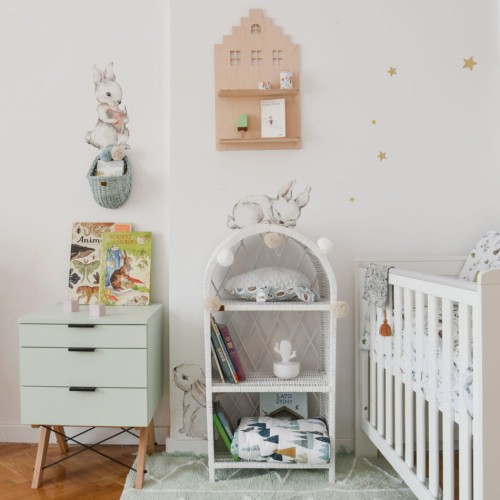 wall stickers set rabbits