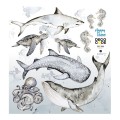 wall stickers set happy ocean wonderland