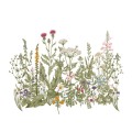 wall sticker delicate meadow