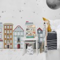 wall sticker houses