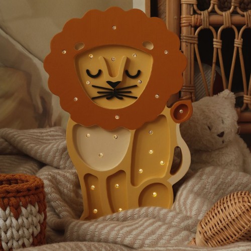little lights night lamp lion