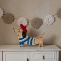 little lights night lamp dog french style