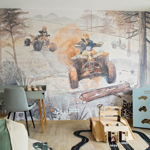 wallpaper for boys with quad