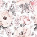 wallpaper for girls room pink garden