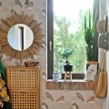 wallpaper birds green