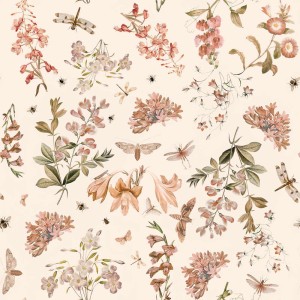 DEKORNIK - WALLPAPER BOTANICAL STORIES JOYFUL ORCHARD