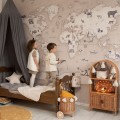 wicker natural kids room