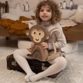 monkey wooden lamp