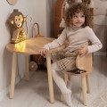 monkey wooden lamp
