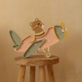 vintage plane night lamp