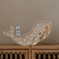 whale lamp albino
