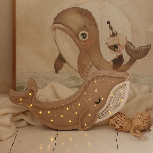 whale night lamp