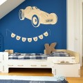 WOODEN WALL DECORATION AUTO RETRO