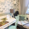 grey table lamp