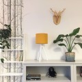 mustard table lamp
