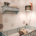 simple black lamp for children