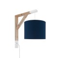 wall lamp navy blue