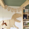 decorative garland dino