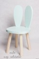 wooden bunny chair for kids room