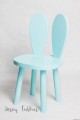 wooden bunny chair for kids room