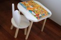 wooden table for kids room