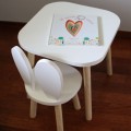 wooden table for kids room