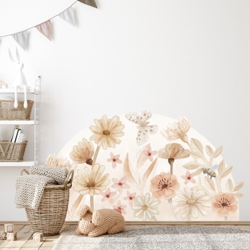 wall sticker meadow boho