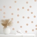 beige wall sticker for girls room