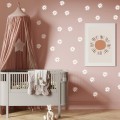 mini flowers sticker for kids room