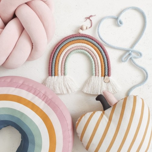 colorful rainbow decorations for kids room