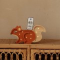 wooden night lamp squirrel