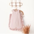linen sleeping bag with frills