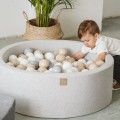 round dry pools with balls
