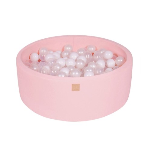 round dry pools pink